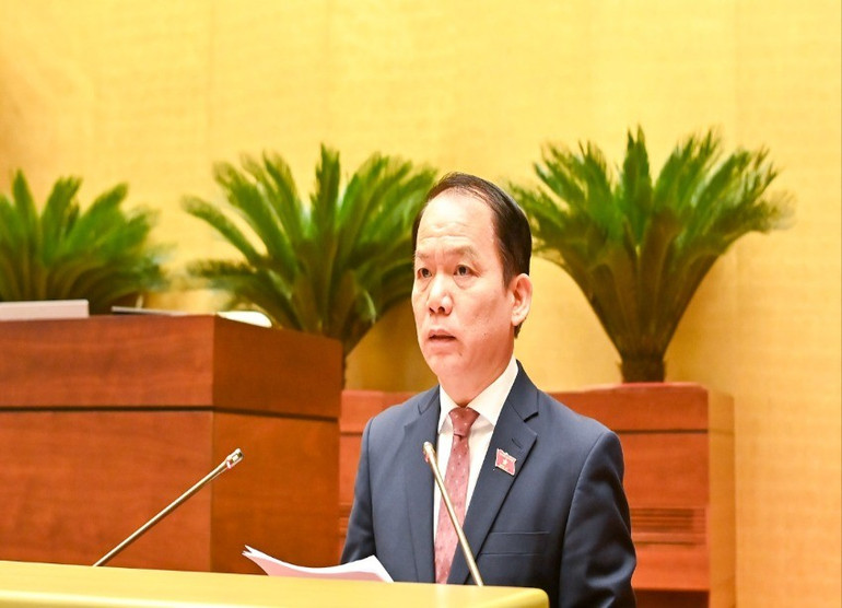 Chủ nhiệm Ủy ban Pháp luật và Tư pháp của Quốc hội Hoàng Thanh Tùng. (Ảnh: DUY LINH) cn-hoang-thanh-tung-9350.jpg