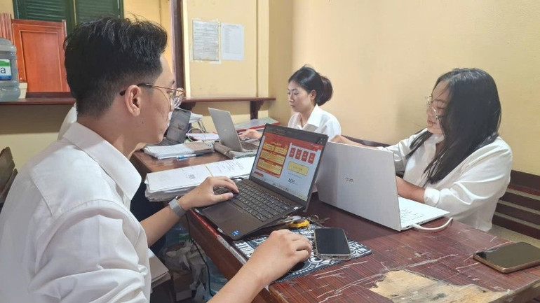 Đội ngũ công chức, viên chức, người lao động Văn phòng Tòa án nhân dân Thành phố Hồ Chí Minh tham gia cuộc thi. (Ảnh: NGUYỄN QUANG) vp-tand-tphcm-8630.jpg