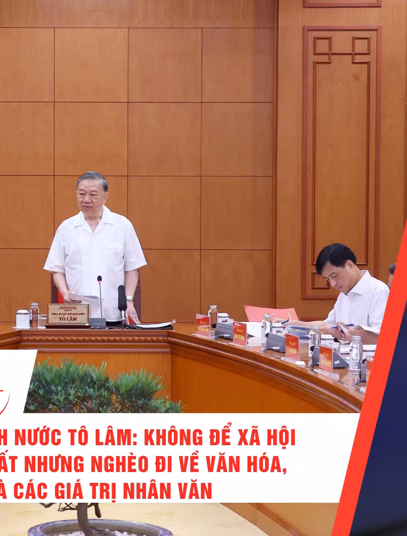 [Video] Thời sự 24h ngày 3/6/2026: Tổng Bí thư, Chủ tịch nước Tô Lâm: Không để xã hội giàu lên về vật chất nhưng nghèo đi về văn hóa, đạo đức và các giá trị nhân văn