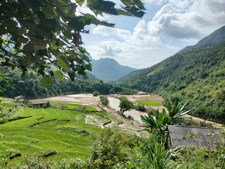 Mưa, lũ cũng gây thiệt hại tại xã Long Hẹ, huyện Thuận Châu, tỉnh Sơn La. Ảnh Quốc Tuấn. Mưa, lũ cũng gây thiệt hại tại xã Long Hẹ, huyện Thuận Châu, tỉnh Sơn La. Ảnh Quốc Tuấn.