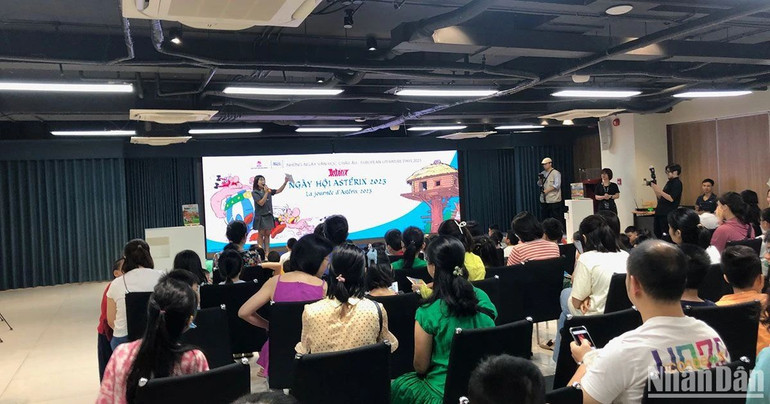 Một hoạt động trong khuôn khổ Ngày hội Astérix 2023.