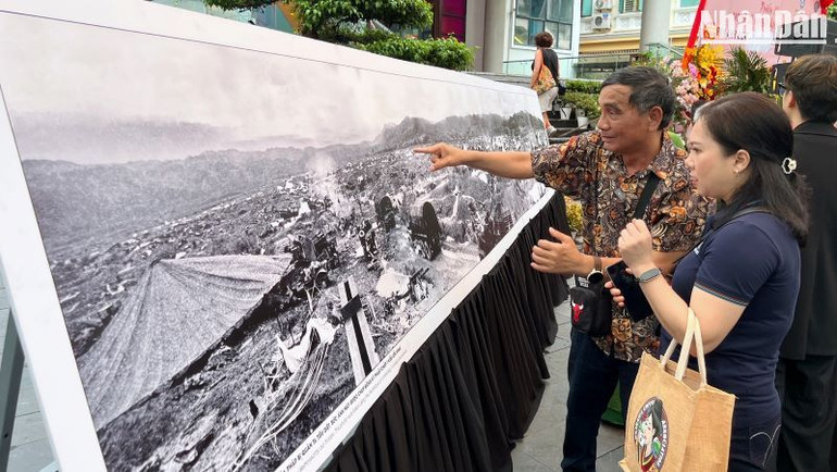 Nhà quay phim, nhiếp ảnh gia Phạm Thanh Hà phân tích sự đặc biệt trong bức ảnh Toàn cảnh tập đoàn cứ điểm Điện Biên Phủ.