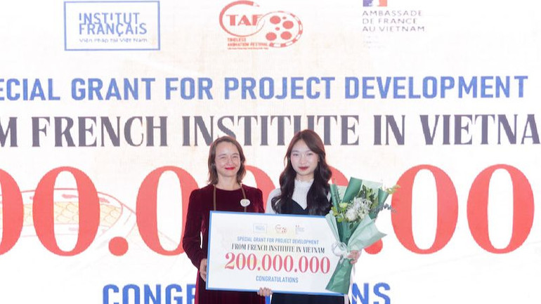 Kịch bản hoạt hình tiềm năng xuất sắc nhận phần thưởng từ Đại sứ quán Pháp và được Sconnect Studio đầu tư sản xuất. (ẢNH: BTC)