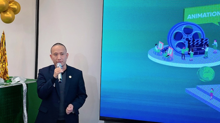 Ông Tạ Mạnh Hoàng khẳng định ngành hoạt hình nói riêng và sáng tạo nội dung số nói chung có tiềm năng rất lớn.