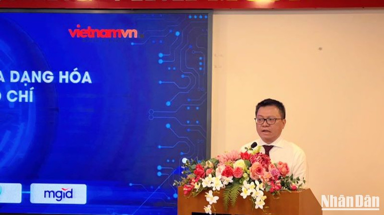 Đồng chí Lê Quốc Minh phát biểu tại Hội thảo.