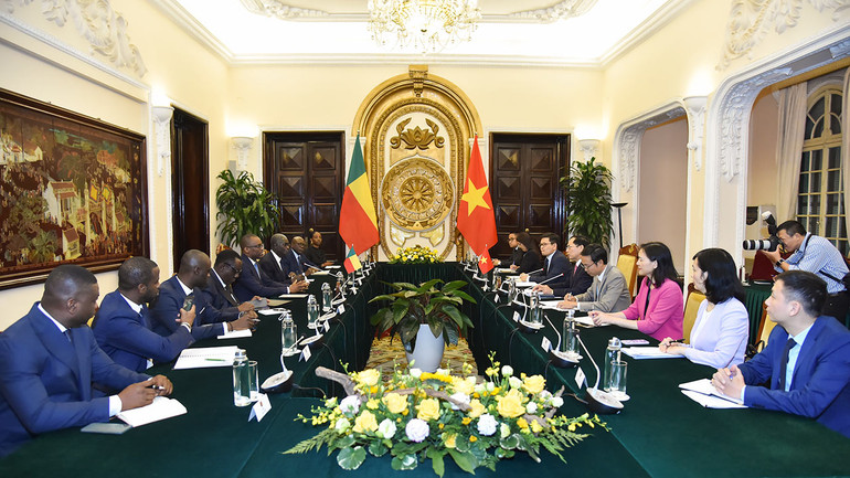 Quang cảnh buổi Hội đàm.