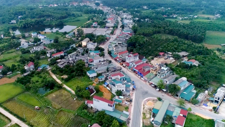 Bình Xa là xã đầu tiên đạt chuẩn nông thôn mới kiểu mẫu của huyện Hàm Yên.