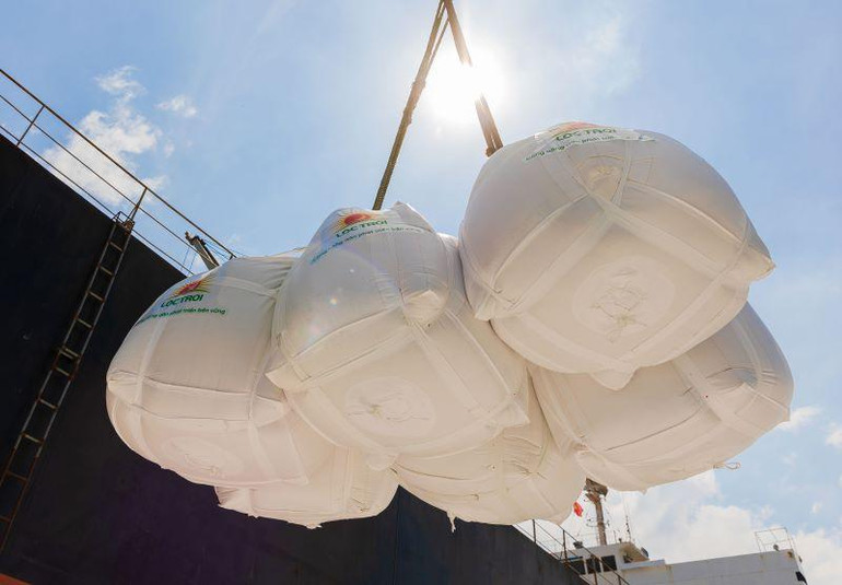 Gạo Hạt ngọc trời xuất khẩu sang châu Âu đầu năm 2022.