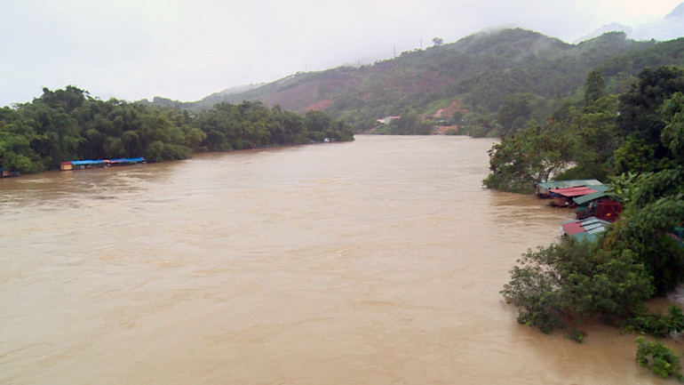 Mực nước hạ lưu công trình sẽ đạt mức 61,93 mét.