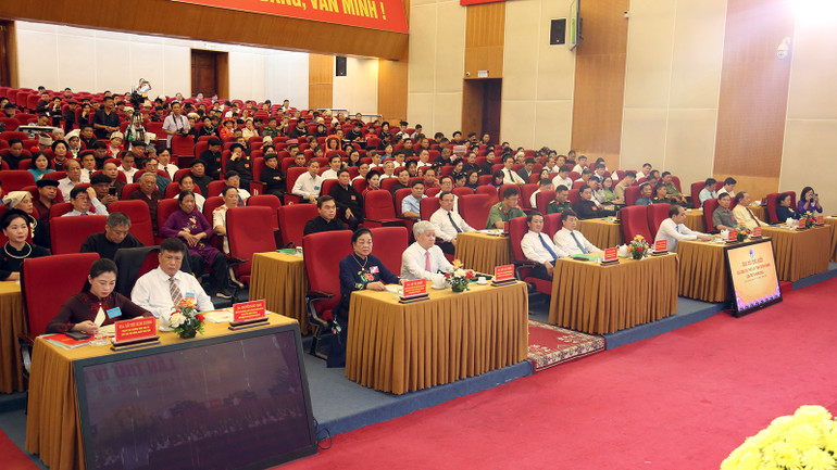 Các đại biểu dự đại hội. Các đại biểu dự đại hội.