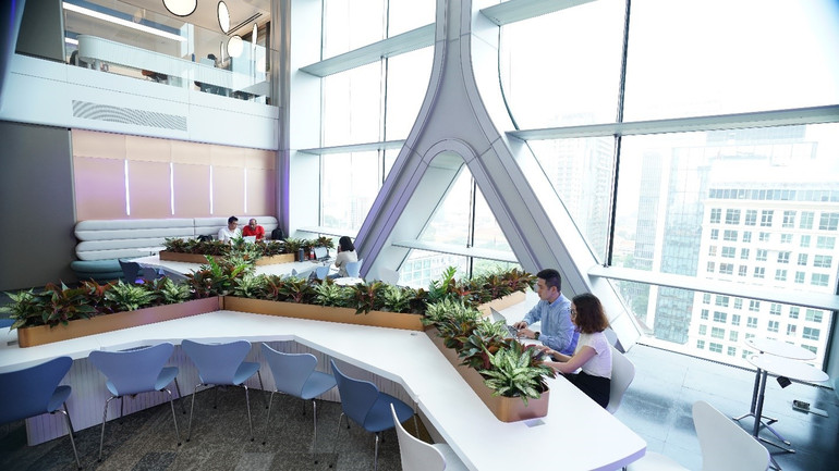 Không gian làm việc tại Tập đoàn Masan.