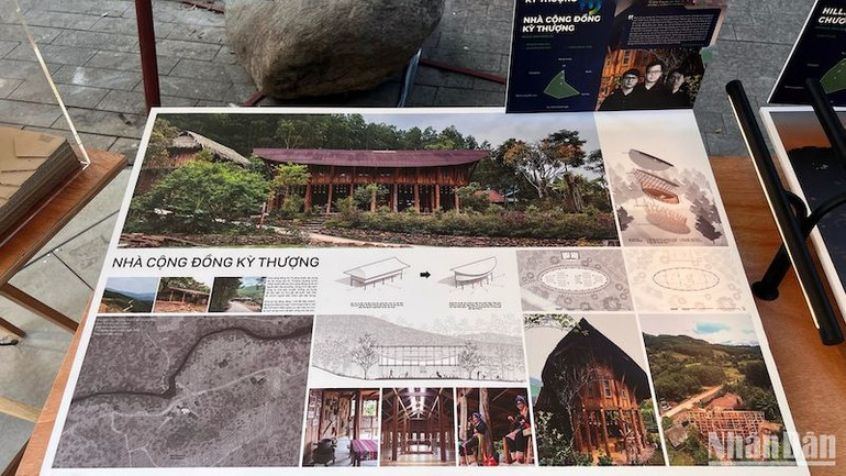 Nhà cộng đồng Kỳ Thượng của người Dao ở Quảng Ninh, công trình xanh ấn tượng đã trở thành nơi sinh hoạt văn hoá cộng đồng và thu hút khách du lịch tới địa phương.