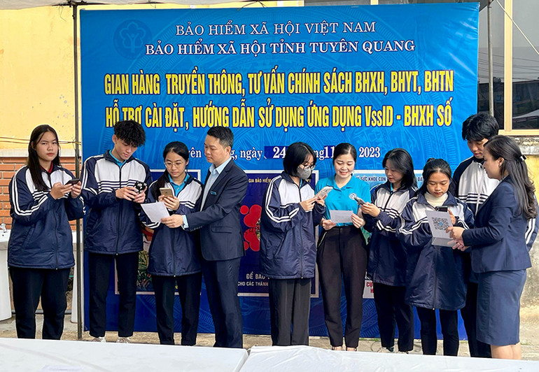 Hướng dẫn sử dụng ứng dụng VssID cho các em học sinh.