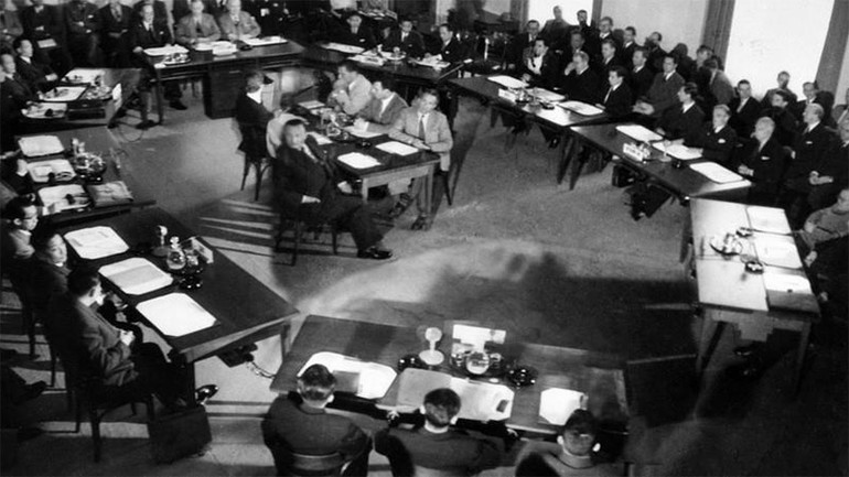 [Quiz] Đại diện của bao nhiêu bên đã tham gia khai mạc Hội nghị Geneva? ảnh 1