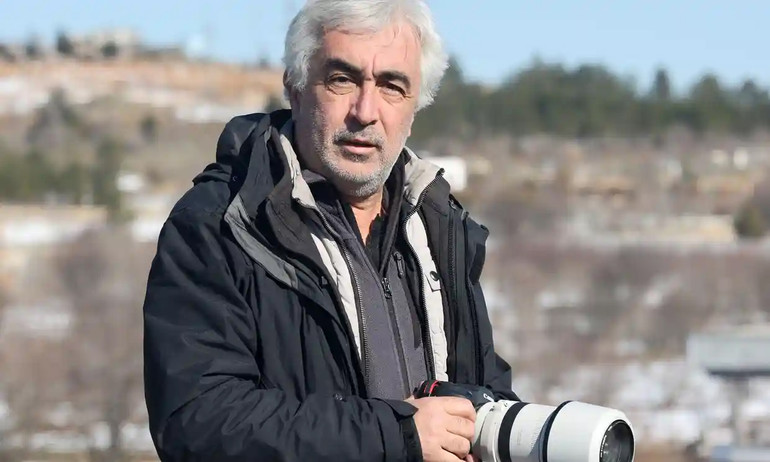 Chân dung phóng viên Adem Altan. (Ảnh: AFP/Getty Images)