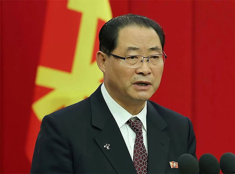 Thủ tướng Nội các nước Cộng hòa Dân chủ Nhân dân Triều Tiên Pak Thae Song. (Ảnh: KCNA)