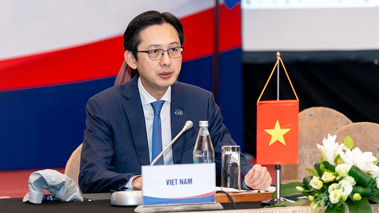 Thứ trưởng Ngoại giao Đỗ Hùng Việt. (Ảnh: Bộ Ngoại giao)