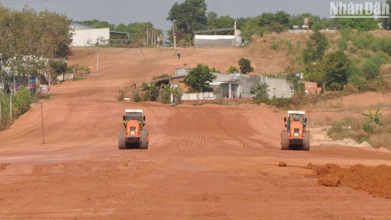 Bình Phước đẩy nhanh các tuyến đường kết nối với 2 tuyến cao tốc đi qua Bình Phước.