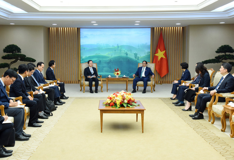 Toàn cảnh buổi tiếp. Toàn cảnh buổi tiếp.