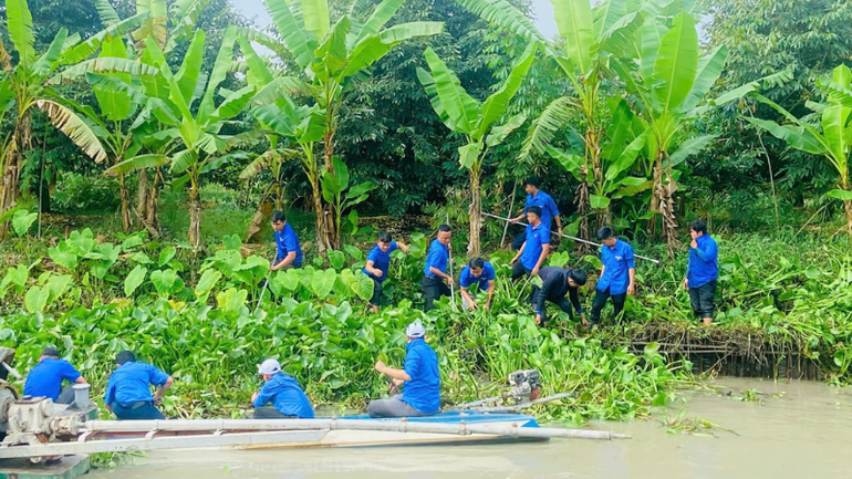 Tuổi trẻ Thới Lai ra quân bảo vệ môi trường. Tuổi trẻ Thới Lai ra quân bảo vệ môi trường.