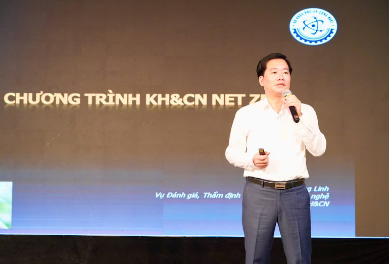 Ông Nguyễn Hoàng Linh giới thiệu nội dung chính của Chương trình.