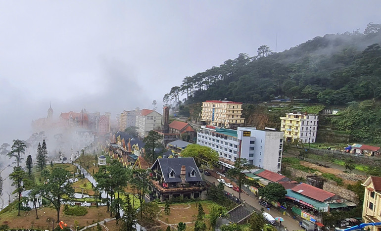 Vẻ đẹp lãng mạn của thị trấn du lịch Tam Đảo. Vẻ đẹp lãng mạn của thị trấn du lịch Tam Đảo.