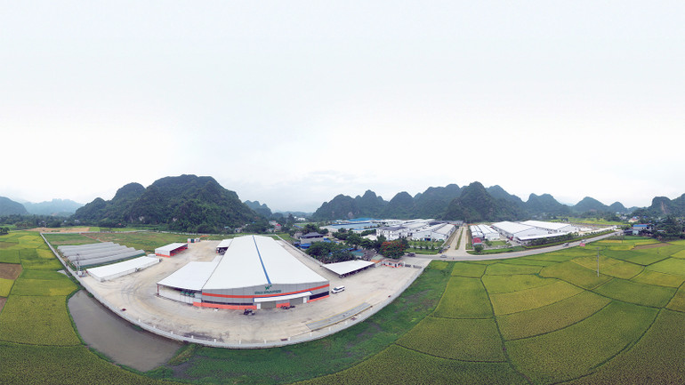 Cụm công nghiệp Phúc Ứng (Sơn Dương) có tỷ lệ lấp đầy 96%.