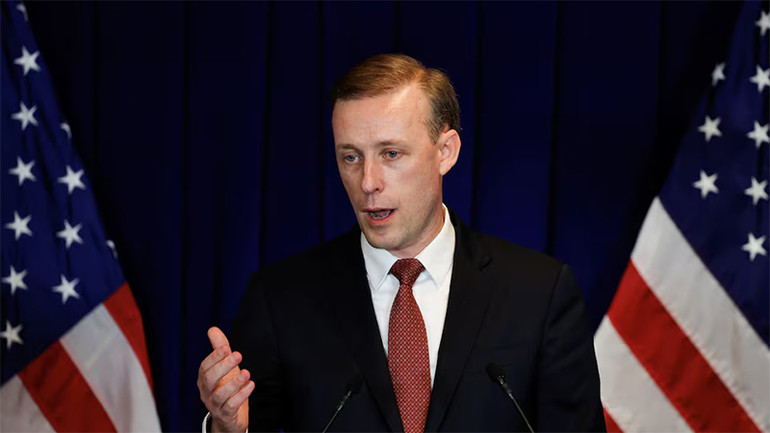 Cố vấn an ninh quốc gia Mỹ Jake Sullivan. (Ảnh: Reuters)
