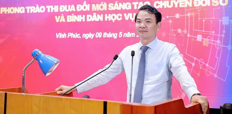 Bí thư Tỉnh ủy Đặng Xuân Phong phát biểu ý kiến chỉ đạo.