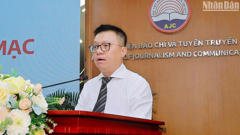 Đồng chí Lê Quốc Minh phát biểu khai mạc hội thảo. Đồng chí Lê Quốc Minh phát biểu khai mạc hội thảo.