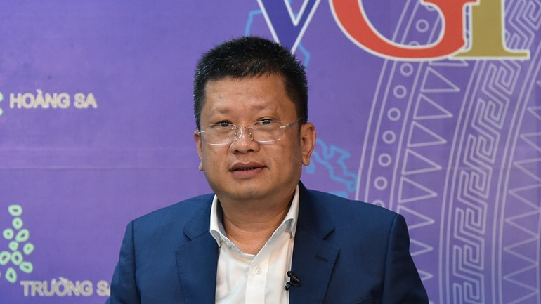 Ông Đỗ Việt Hải, Phó Giám đốc Sở Xây dựng thành phố Hà Nội. (Ảnh: VGP/Dương Tuấn)