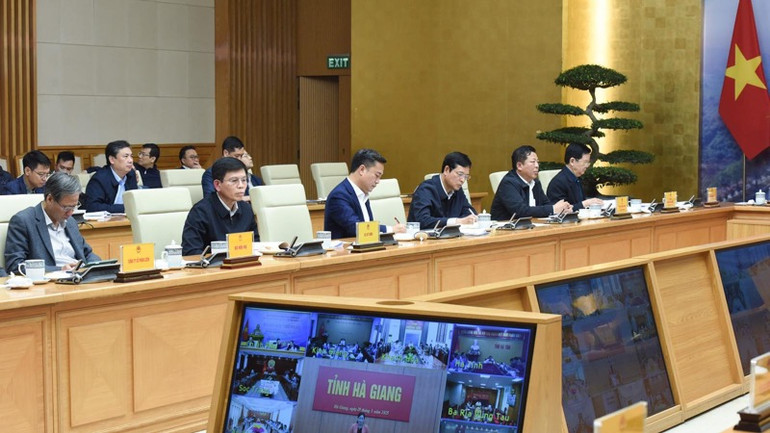 Các đại biểu tham dự cuộc họp. (Ảnh: TRẦN HẢI)