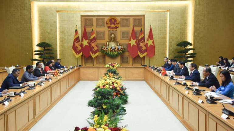 Quang cảnh buổi hội kiến. (Ảnh: TRẦN HẢI) Quang cảnh buổi hội kiến. (Ảnh: TRẦN HẢI)