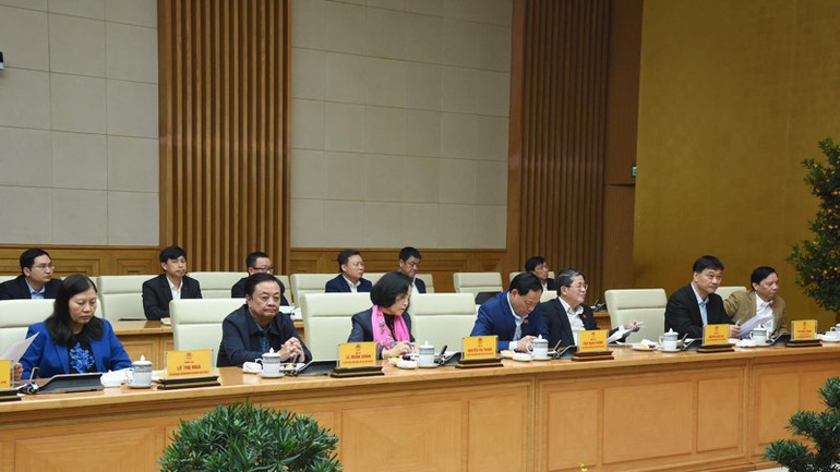 Các đại biểu tham dự Hội nghị. (Ảnh: TRẦN HẢI)