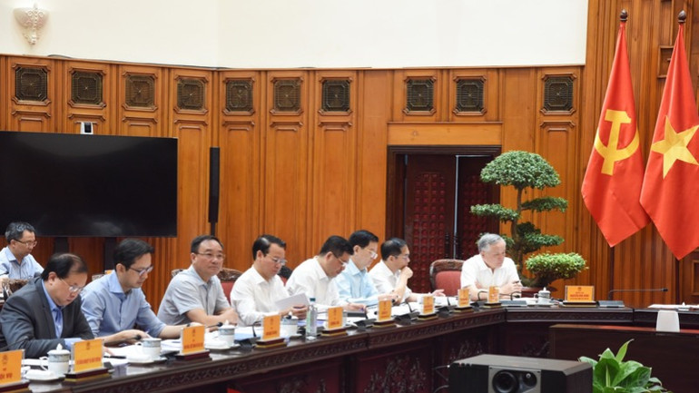 Các đại biểu tham dự cuộc họp. (Ảnh: TRẦN HẢI)