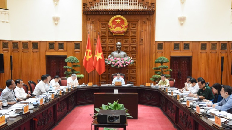 Quang cảnh cuộc họp. (Ảnh: TRẦN HẢI)