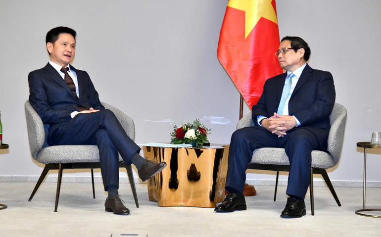 Thủ tướng Phạm Minh Chính chúc mừng những thành tựu, sự trưởng thành rất đáng tự hào của các doanh nhân người Việt, cộng đồng người Việt tại Czech cũng như tại châu Âu.