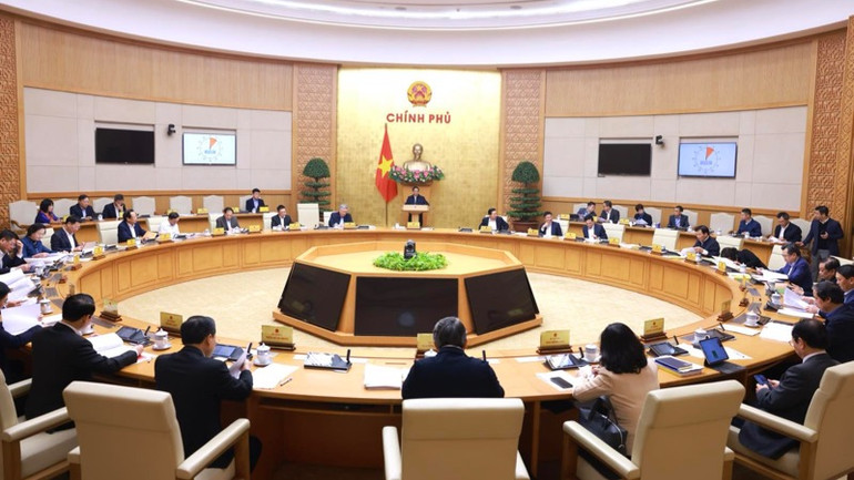 Quang cảnh phiên họp. (Ảnh: TRẦN HẢI)