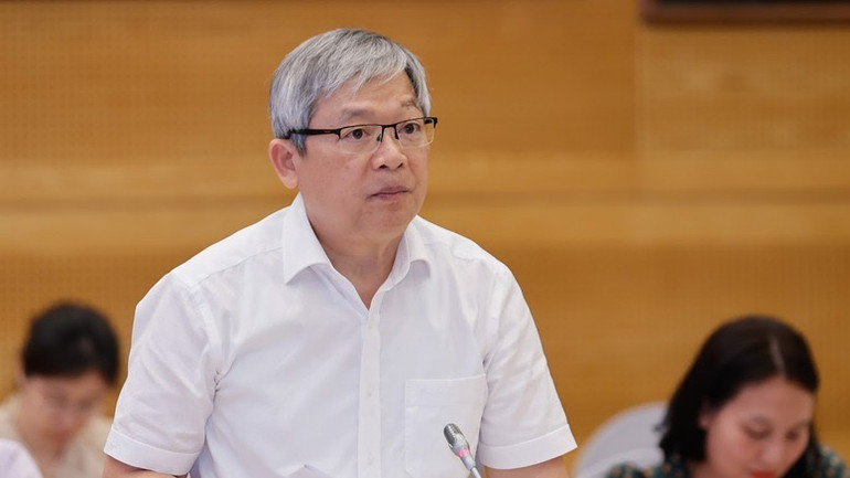 Thiếu tướng Hoàng Anh Tuyên, Phó Chánh Văn phòng, Người phát ngôn Bộ Công an, trả lời câu hỏi tại họp báo. (Ảnh: VGP) Thiếu tướng Hoàng Anh Tuyên, Phó Chánh Văn phòng, Người phát ngôn Bộ Công an, trả lời câu hỏi tại họp báo. (Ảnh: VGP)