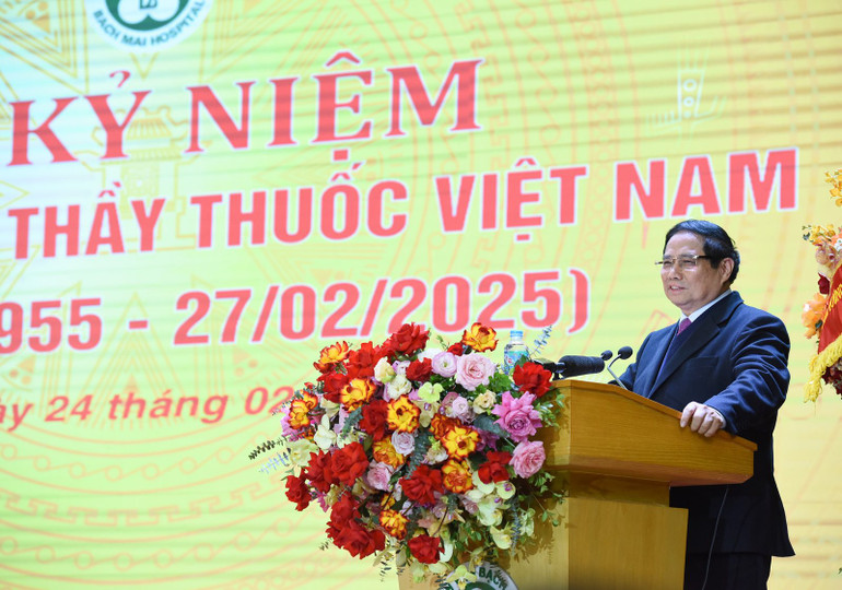 Thủ tướng Phạm Minh Chính phát biểu ý kiến. (Ảnh: TRẦN HẢI)