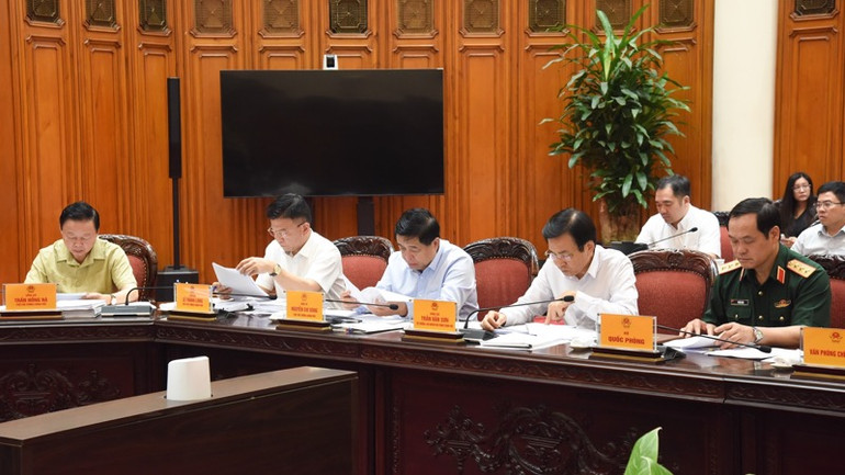 Các đại biểu tham dự cuộc họp. (Ảnh: TRẦN HẢI)