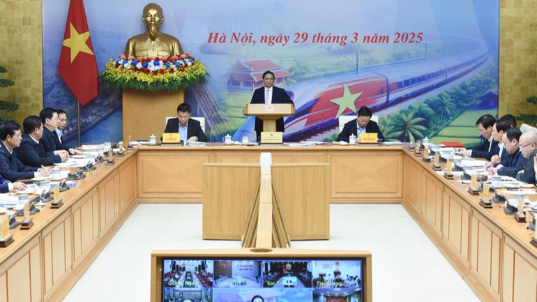 Quang cảnh cuộc họp. (Ảnh: TRẦN HẢI)