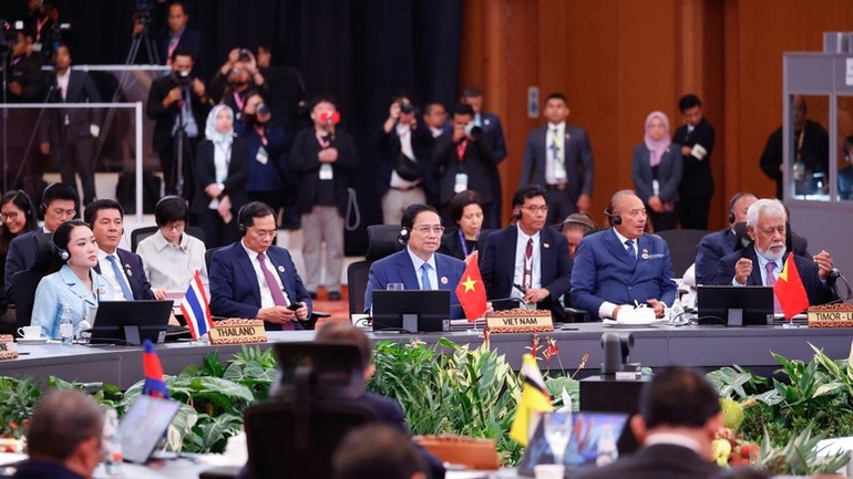 Thủ tướng Chính phủ Phạm Minh Chính dẫn đầu đoàn đại biểu cấp cao Việt Nam tham dự Hội nghị Cấp cao ASEAN-Hội đồng Hợp tác vùng Vịnh (GCC) lần thứ hai. (Ảnh: VGP/Nhật Bắc) Thủ tướng Chính phủ Phạm Minh Chính dẫn đầu đoàn đại biểu cấp cao Việt Nam tham dự Hội nghị Cấp cao ASEAN-Hội đồng Hợp tác vùng Vịnh (GCC) lần thứ hai. (Ảnh: VGP/Nhật Bắc)
