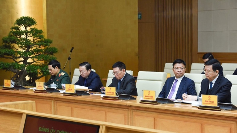 Các đại biểu tham dự Hội nghị. (Ảnh: TRẦN HẢI)