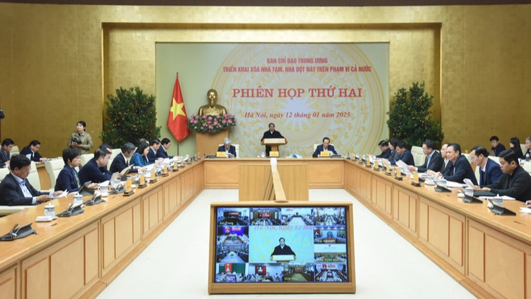 Quang cảnh phiên họp (Ảnh: TRẦN HẢI).