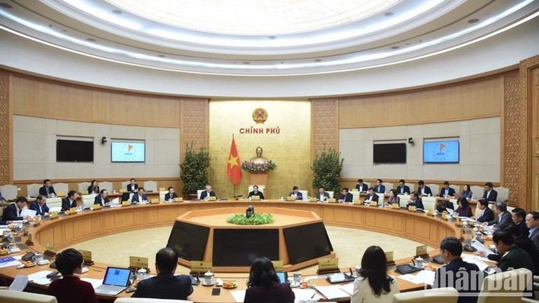 Quang cảnh cuộc họp. (Ảnh: TRẦN HẢI)