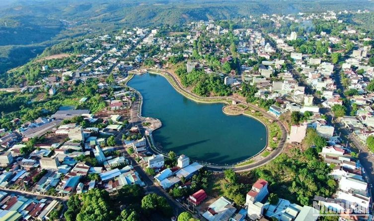 Một góc đô thị Phước Long hôm nay.