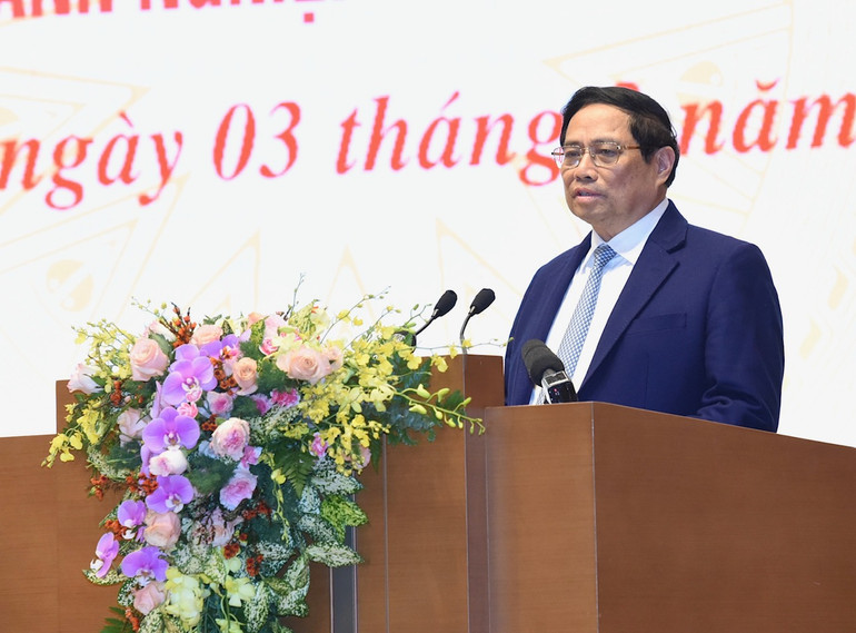 Thủ tướng ghi nhận, biểu dương và cảm ơn sự nỗ lực, những kết quả đạt được của các doanh nghiệp nhà nước.