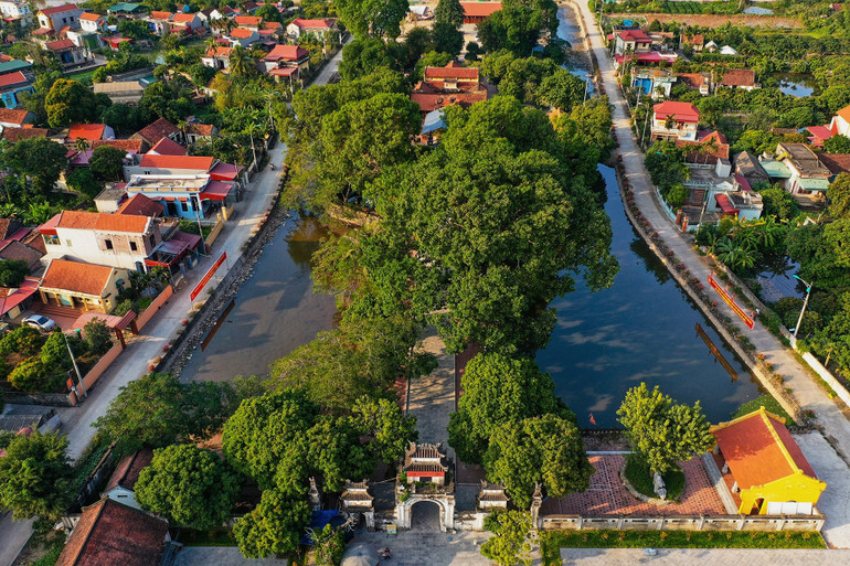 Góc nhìn toàn cảnh đền Trần Thương - Nguồn: Vietnamnet