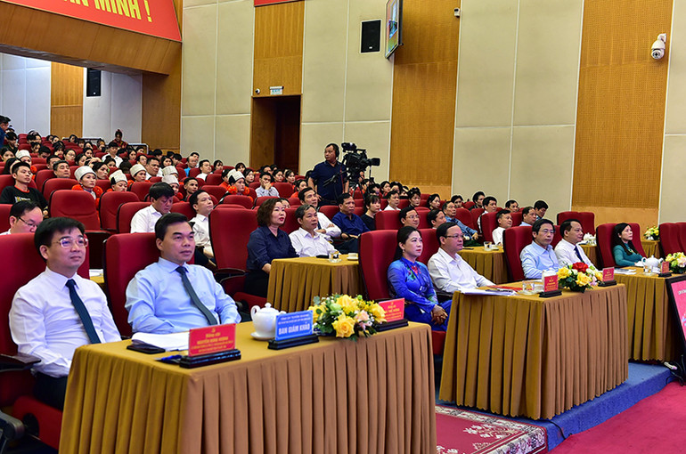 Các đại biểu dự hội thi.